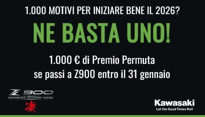 Z900 MY25: tua a partire da  € 8.990